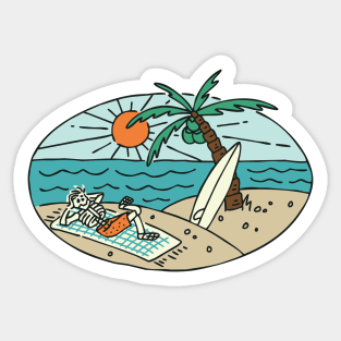 Relax Sticker